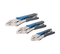 Silverline 675268 Pinces à mâchoires courbées