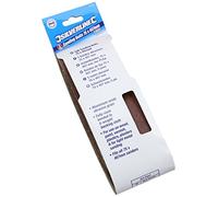 Silverline Bandes abrasives pour bois P80 - Lot de 5