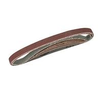 Silverline 910232 Lot de 5 Bandes abrasives 13 x 457 mm Grains assortis