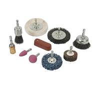 Silverline 918557 Kit nettoyage/polissage 10 pièces