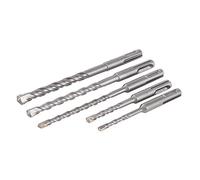Silverline Jeu de 5 Forets Maçonnerie SDS Plus
