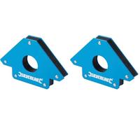 Silverline - Aimant de soudeur 125 mm / 20 kg (633756) (Lot de 2)