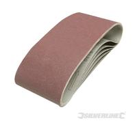 Silverline Bandes abrasives métal - Lot de 5