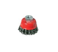 Silverline 486937 Brosse boisseau à fils torsadés 100 mm
