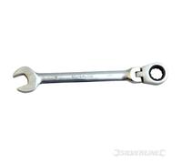 Silverline 580470 Clé mixte à cliquet à tête inclinable 17 mm
