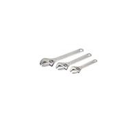 Silverline Tools Clés à molette WR03 – Lot de 3 (150, 200 et 250 mm)