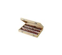 Silverline 580422 Jeu de mèches TCT 1/2", 30 pcs