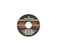 Disque plat à tronçonner l'inox - 125 x 1,2 x 22,23 mm