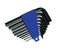 Silverline HK19 Jeu de 10 clés mâles 1/16" - 3/8"