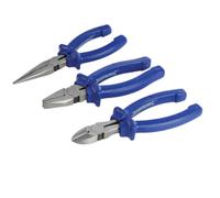 SILVERLINE Jeu de 3 pinces