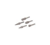 Silverline jeu de 5 râpes pour perceuse - 6 mm