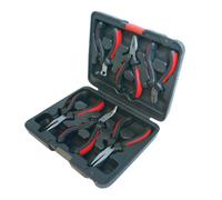 Silverline Jeu de 6 mini pinces PVC