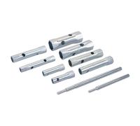 Silverline Jeu de 8 clés tubulaires