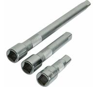 Silverline Jeu de rallonges 1/2" - Lot de 3