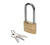 Silverline MSS03L Cadenas en laiton à anse longue 40 mm