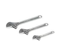 Silverline Set de 3 clés réglables (150, 200 et 250 mm) (WR03)