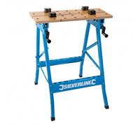 Silverline TB05 Etabli portable à plateaux basculants 150 Kg