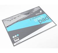 Silvine Bloc de 50 feuilles de papier graphique professionnel A3 - Imprimé graphique 2-10-20 mm