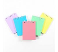 Silvine Polya7ac Lot de 20 carnets à spirales avec couverture durable facile à nettoyer Format A7 160 pages