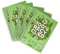 Silvine Réf R103 Premium Cahier en papier recyclé Reliure intégrale Ligné 120 pages 80 g/m² A5 Lot de 5 (Import Royaume Uni)