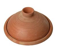 Simandra Tajine - Casserole en argile pour la cuisson - Cocotte non émaillée - Diamètre : 28 cm - Sans substances nocives