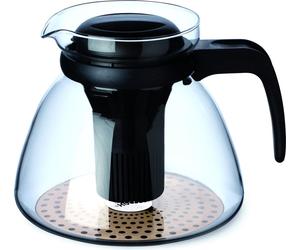 SIMAX Marmite à induction en verre avec passoire 1,5 l VIOLA
