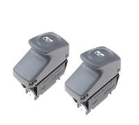 Simbae Bouton de Commutation vitre électrique 7700838098, pour Twingo, pour Scenic, pour Megane 1996 - 2014 Vitre Électrique Interrupteur Bouton Lève(2 pièces)