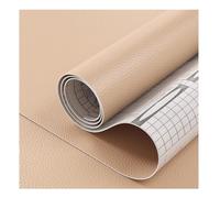 Simili Cuir Autocollant Kit De Réparation De Cuir Beige Pour Meubles, Ruban Adhésif En Cuir Découpable, Autocollant En Vinyle Pour Canapés, Sièges Auto(500X70cm)