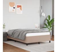 Similicuir durable Chambre à coucher Cappuccino Brun 120x190 cm