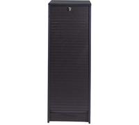 Simmob BOOST105NO Classeur à Rideau Bois Noir 104 cm