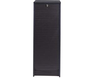 Simmob BOOST105NO Classeur à Rideau Bois Noir 104 cm