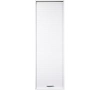 SIMMOB Meuble de Cuisine Haut Blanc 1 Rideau 4 Niches L 40 H 123.6 P 35 cm