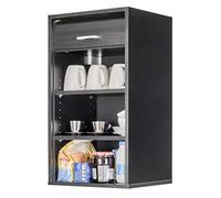 SIMMOB Meuble de Cuisine Noir L 40 cm H 72 cm