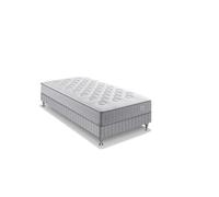 SIMMONS Ensemble Matelas 90x190 + Sommier - Ressort ensachés - Mémoire de forme - 24 cm - SW2