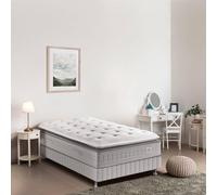 Matelas simmons sw5 ressorts ensachés + surmatelas 90x190