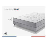 Ensemble simmons sw3 ressorts ensachés 140x200 Blanc