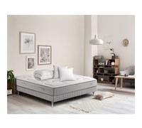 SIMMONS SW3 Pack complet matelas 160 x 200 cm + Sommier + Couette 240 x 260 cm +