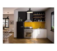 SIM'NF Meuble sous évier 1200 x 600 mm 2 portes blanc