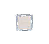 Simon 54 Bouton poussoir/sonnette, bornes rapides DD1.01/41