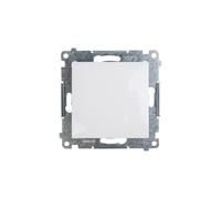Simon 54 bouton simple blanc DP1A.01/11