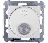 Interrupteur avec détecteur de mouvement - SIMON - KONTAKT DCR10T.01-11 - 500W - Blanc - Intérieur