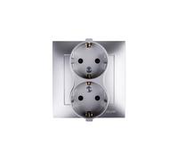 Simon 54 DGSz2Z/43 Prise double SCHUKO 16A IP20