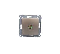 Simon 54 prise antenne TV terminal or mat DAK1.01/44
