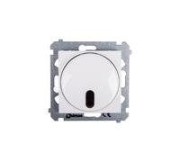 Simon 54 Dimmer télécommande 20-500W blanc DS13T.01/11