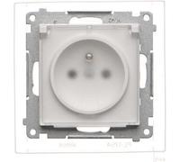 Simon 55 Prise simple IP44 Blanc mat Indice de protection