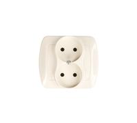 PRISE DE CÂBLE 2-PLIS BEIGE - E131AA-KN079