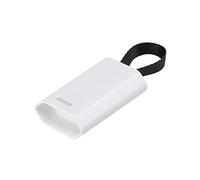 SIMON - Base mobile avec sortie frontale, prise femelle 10 A 250 V, avec prise terre et système Easy-Pull, idéale pour les espaces réduits et derrière les meubles, couleur blanche