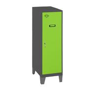 Simon Rack Casier Vestiaire Metallique Petit, 1015x300x500 mm, Armoire Metallique Petit, Comprend la nthracite/Vert - Simonlocker