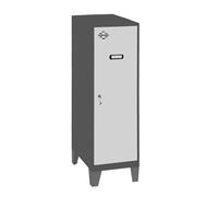 Simon Rack Casier Vestiaire Metallique Petit, 1015x300x500 mm, Armoire Metallique Petit, Comprend la nthracite/Blanc - Simonlocker