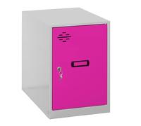 Simon Rack Casier Vestiaire Metallique Petit, 475x300x500 mm, Armoire Metallique Petit, Comprend la ris/Rosé - Simonlocker